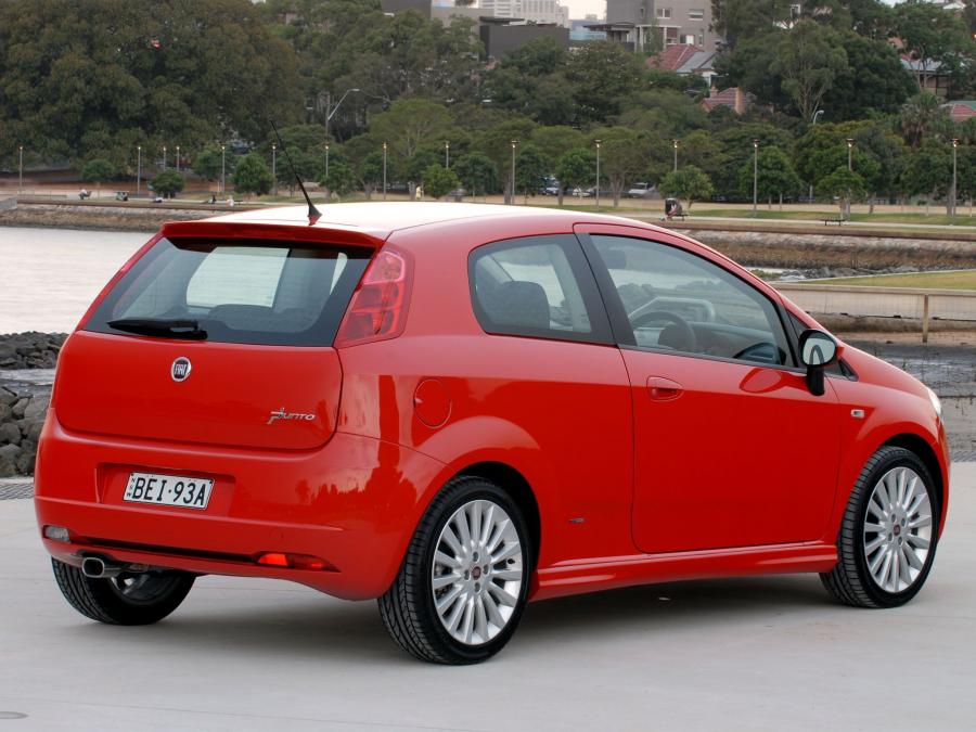  Fiat Punto T-Jet 3-Door 2008 года  (AU) (фото 4 из 15)
